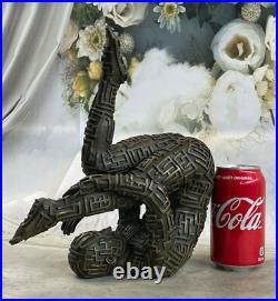 De Collection Bronze Sculpture Statue Art Déco Rare Salvador Dali Mâle Nr