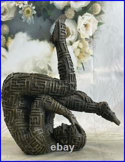 De Collection Bronze Sculpture Statue Art Déco Rare Salvador Dali Mâle Nr