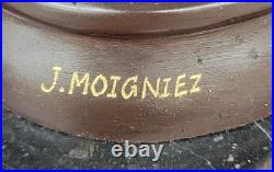 De Collection Statue Bronze Sculpture Signée Original Art Déco Grand Aigle