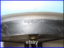 Design Lampe Vintage Lampadaire Probablement Art Déco Avec Belle Peinture Signé