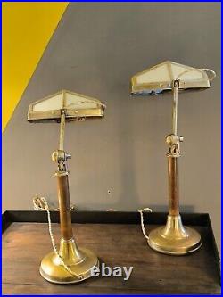 Duo Lampes Pirouett France 1930 Vintage Collection