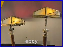 Duo Lampes Pirouett France 1930 Vintage Collection