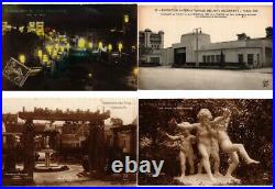 EXPOSITION DES ARTS PARIS ART DECO 1925, 175 Vintage Postcards (L6188)