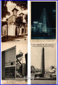 EXPOSITION DES ARTS PARIS ART DECO 1925, 175 Vintage Postcards (L6188)