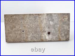 Encrier Art Deco En Marbre & Regule 1920 1930 Vintage Oiseau Vanneau 20s 30s