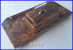 Encrier Art Déco Onyx Années 1920 AL726