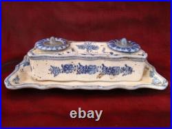 Encrier Ecritoire Bureau Style francais Porcelaine Encrier Ecritoire Bureau Style francais Porcelaine