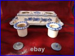 Encrier Ecritoire Bureau Style francais Porcelaine Encrier Ecritoire Bureau Style francais Porcelaine