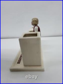 Encrier Ecritoire Figurine Baigneuse Normandie Deauville Style Art Deco Style Ar