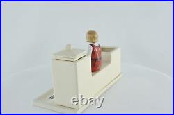 Encrier Ecritoire Figurine Baigneuse Normandie Le touquet Style Art Deco Style A