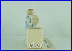 Encrier Ecritoire Figurine Baigneuse Normandie Trouville Style Art Deco Style Ar