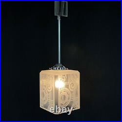 Fantastique Art Déco Lustre Lampe à Suspension Plafonnier Lampe Plafond