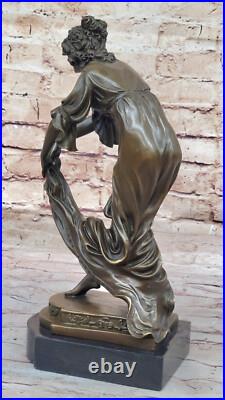 Figure De Collection En Bronze'Shawl Dancer' Art Déco Signée Par C J R Colinet Figure De Collection En Bronze'Shawl Dancer' Art Déco Signée Par C J R Colinet