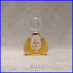 First Van Cleef & Arpels extrait de parfum vintage coffret laqué Art déco