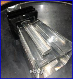 Flacon à parfum en cristal de style Art déco