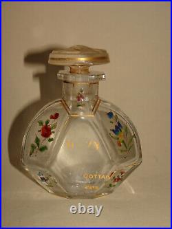 Flacon de parfum Cottan, Dazy, 1920. Baccarat. Art déco