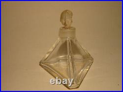 Flacon de parfum Cottan, Sysmée, 1917. Baccarat. Art déco
