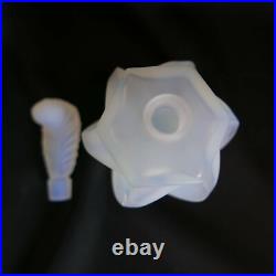 Flacon parfum verre opalescent ART DECO Sabino, Lalique, Etling, verlys 9 cm