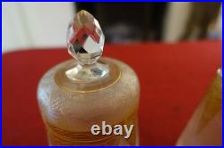 Flacons parfums poudrier toilette art deco Flacons parfums poudrier toilette art deco