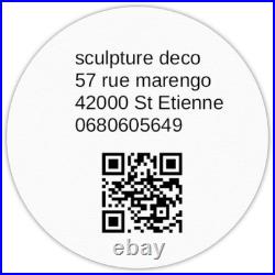 Grand Bas-relief Art Déco Folies Bergères Maurice Picaud 48x47cm Art