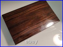 Grande Boîte à cigares en bois de palissandre Style Art Déco