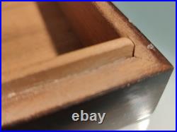 Grande Boîte à cigares en bois de palissandre Style Art Déco