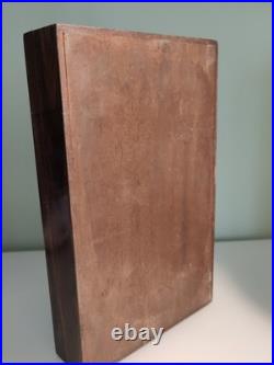 Grande Boîte à cigares en bois de palissandre Style Art Déco