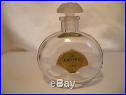 Grands Magasins Du Louvre Flacon De Parfum Art Deco 1920 Vintage Perfume Bottle