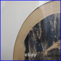 Gravure Louis Icart Spitz 1924 signée encadrée art déco rare objet de collection