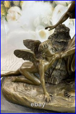 Impressionnant Art Déco Nu Femmes Filles Par Clodion, de Collection Figurines