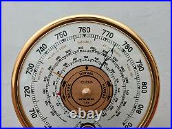 JAEGER Baromètre de luxe Thermomètre Année 1950 Art Déco 7AB