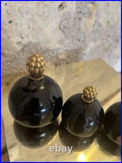 JEANNE LANVIN FLACONS FRAMBOISE Circa 1920 ART DECO