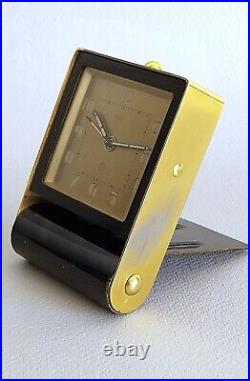 Jaeger Swiss Art Deco pendulette horloge de bureau réveil Ados
