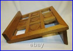 LUTRIN D'EGLISE ANCIEN EN BOIS PRESENTOIR PLIABLE VINTAGE / lectern
