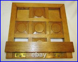 LUTRIN D'EGLISE ANCIEN EN BOIS PRESENTOIR PLIABLE VINTAGE / lectern