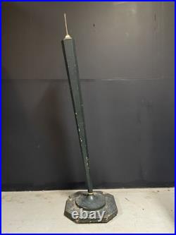 Lampadaire Gainé de Cuir Design Art Deco Vintage Ancien Moderniste