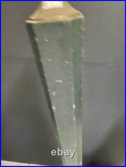 Lampadaire Gainé de Cuir Design Art Deco Vintage Ancien Moderniste