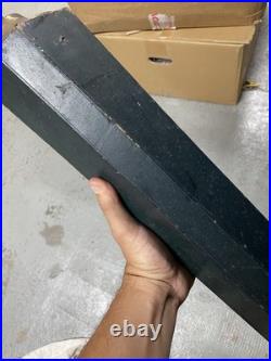 Lampadaire Gainé de Cuir Design Art Deco Vintage Ancien Moderniste