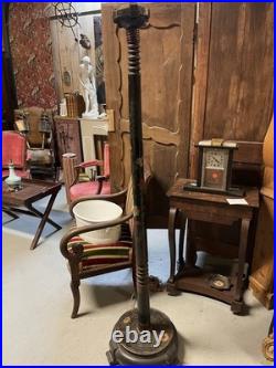 Lampadaire Laque Japonais Japon Art Deco Nouveau XIXeme Napoléon III Lampe