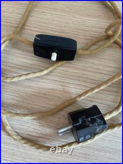 Lampe De Table Art Déco En Verre Avec Taille Facettée 2 Flammes Vers 1930