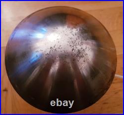 Lampe De Table Bauhaus Art Déco Années 1930 Couleur Argentée Fonctionne