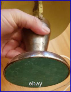 Lampe De Table Bauhaus Art Déco Années 1930 Couleur Argentée Fonctionne