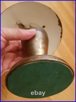 Lampe De Table Bauhaus Art Déco Années 1930 Couleur Or Fonctionne