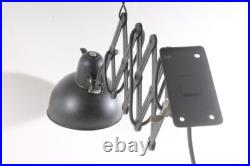 Lampe de Ciseaux D'Atelier Art Déco Bauhaus Bureau Commutateur Rotatif
