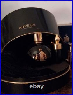 Lanvin Arpège Rare coffret vaporisateur complet Paul Iribe Art déco