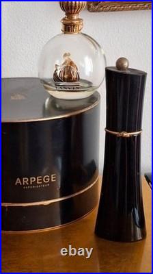 Lanvin Arpège Rare coffret vaporisateur complet Paul Iribe Art déco