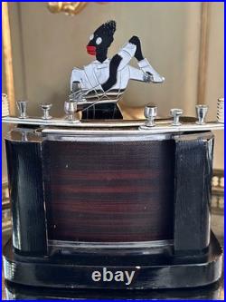 M. I. Austria distributeur à cigarettes Bartender barman Black Americana Art déco