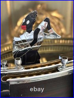 M. I. Austria distributeur à cigarettes Bartender barman Black Americana Art déco