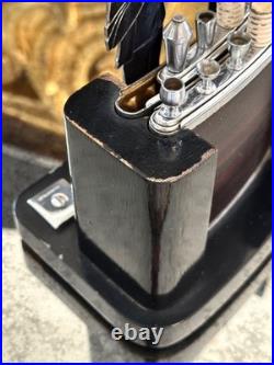 M. I. Austria distributeur à cigarettes Bartender barman Black Americana Art déco