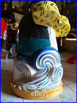 Magnifique Ceramique Art Deco 30 CM Objet Vitrine Collection /capron Cloutier